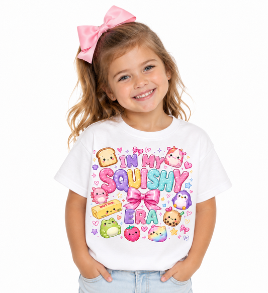 In my Squishy Era Toddler Youth Girl T Shirt